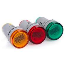 Digital Voltmeter Round